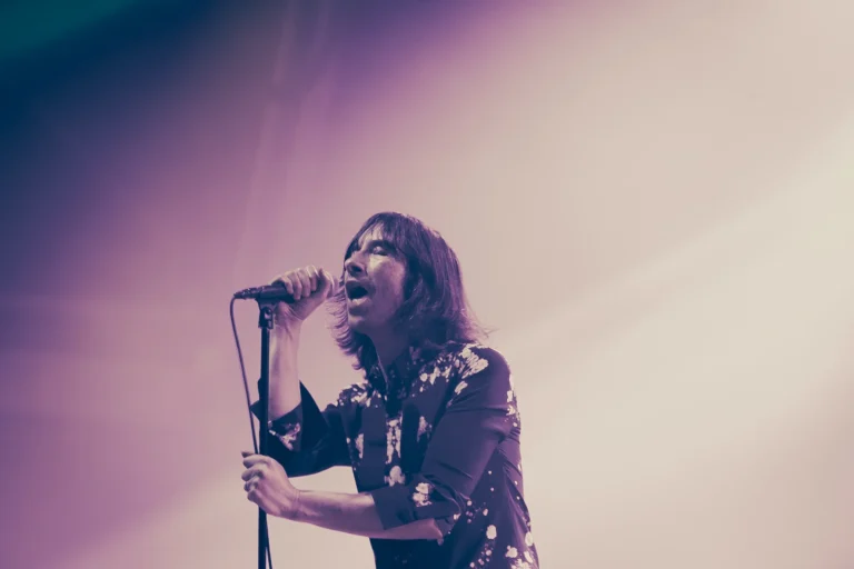 Primal Scream | Vida Festival, Vilanova y la Geltrú, Espanja 2015 Livekuva Primal Scream yhtyeen laulajasta Bobby Gillespiestä.