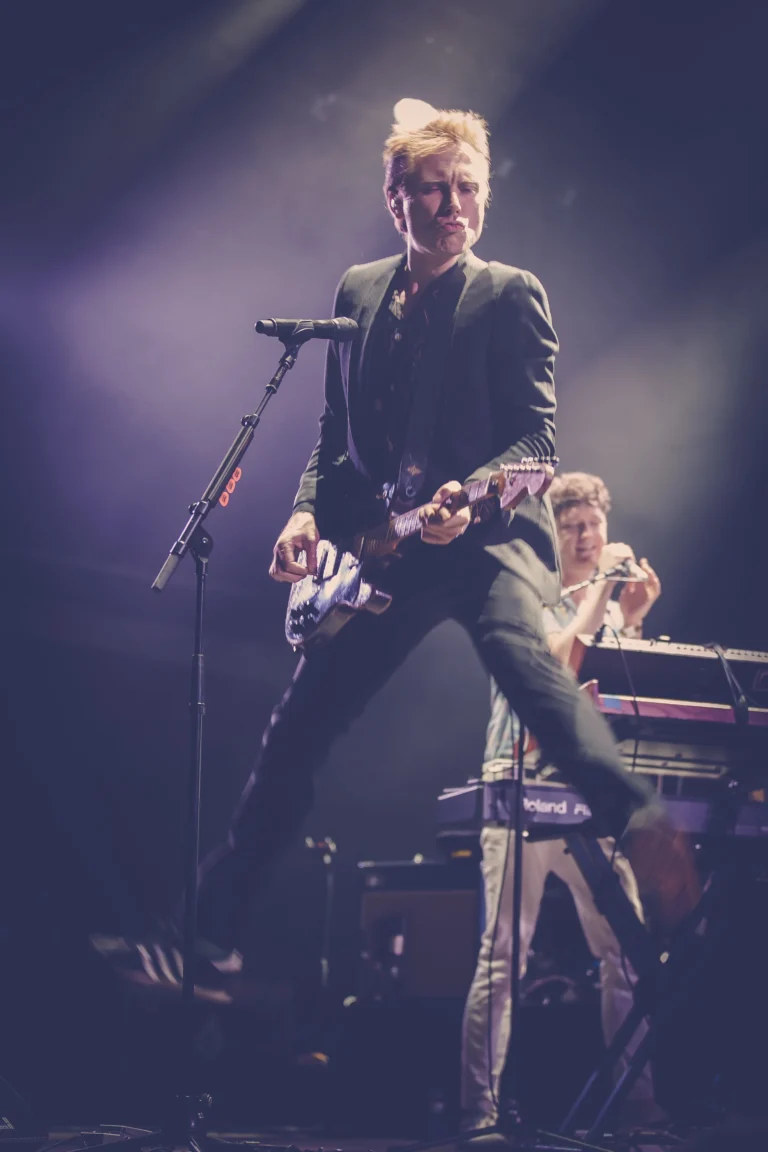 Franz-Ferdinand | Vida-Festival, Vilanova y la Geltrú, Espanja 2018 Konserttikuva Franz Ferdinandista Vida Festivalilla 2018 – Micarte Photography